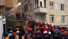 İstanbul Maltepe’de Bir Bina Çöktü