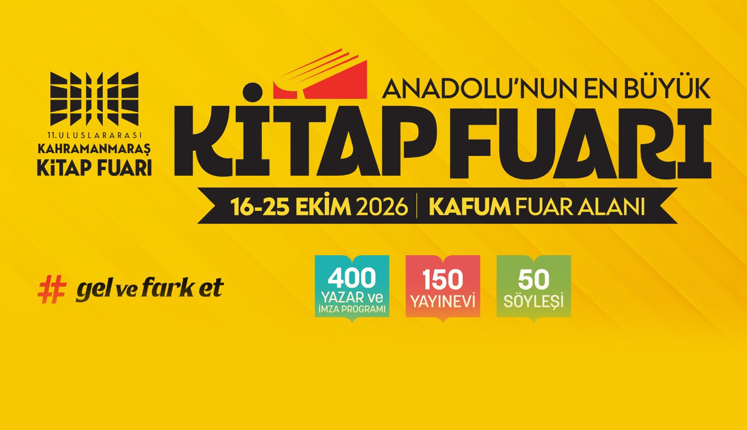 Kahramanmaraş Kitap Fuarı 16 Ekim’de Açıyor