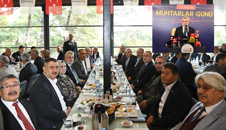 Kahramanmaraş’ta 19 Ekim Muhtarlar Günü Kutlandı