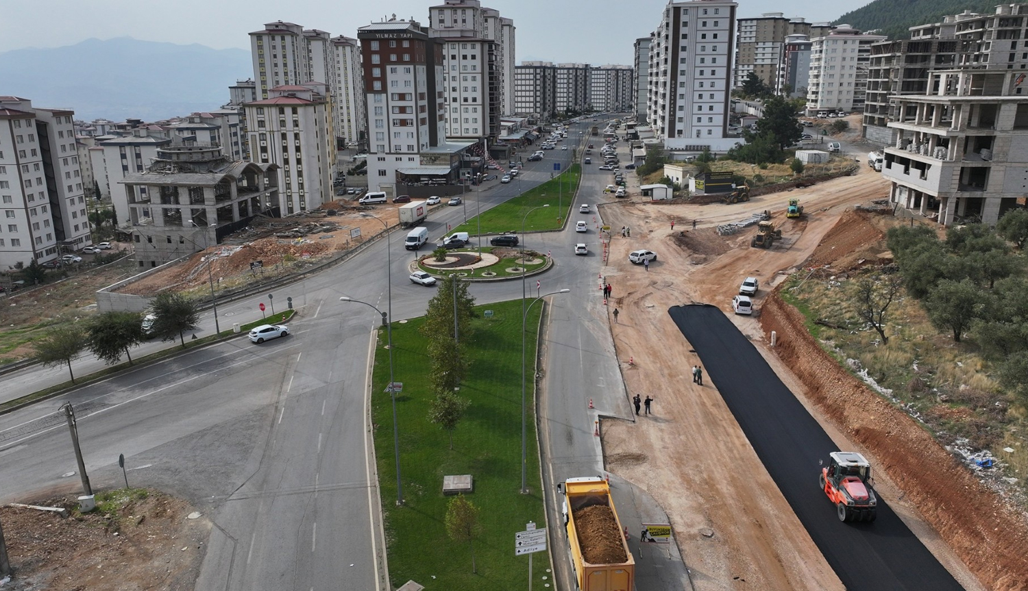 Kahramanmaraş’ta Tömek Kavşağı Yeni Görünümüne Kavuşuyor