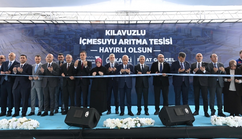 Kılavuzlu İçmesuyu Arıtma Tesisi Hizmete Açıldı