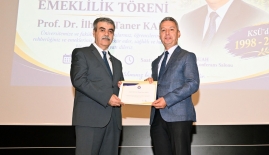 Prof. Dr. İlhami Taner Kale için Emeklilik Töreni Düzenlendi