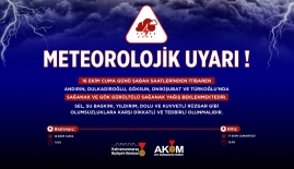 Vatandaşların Dikkatine! 5 İlçede Kuvvetli Sağanak Yağış Uyarısı